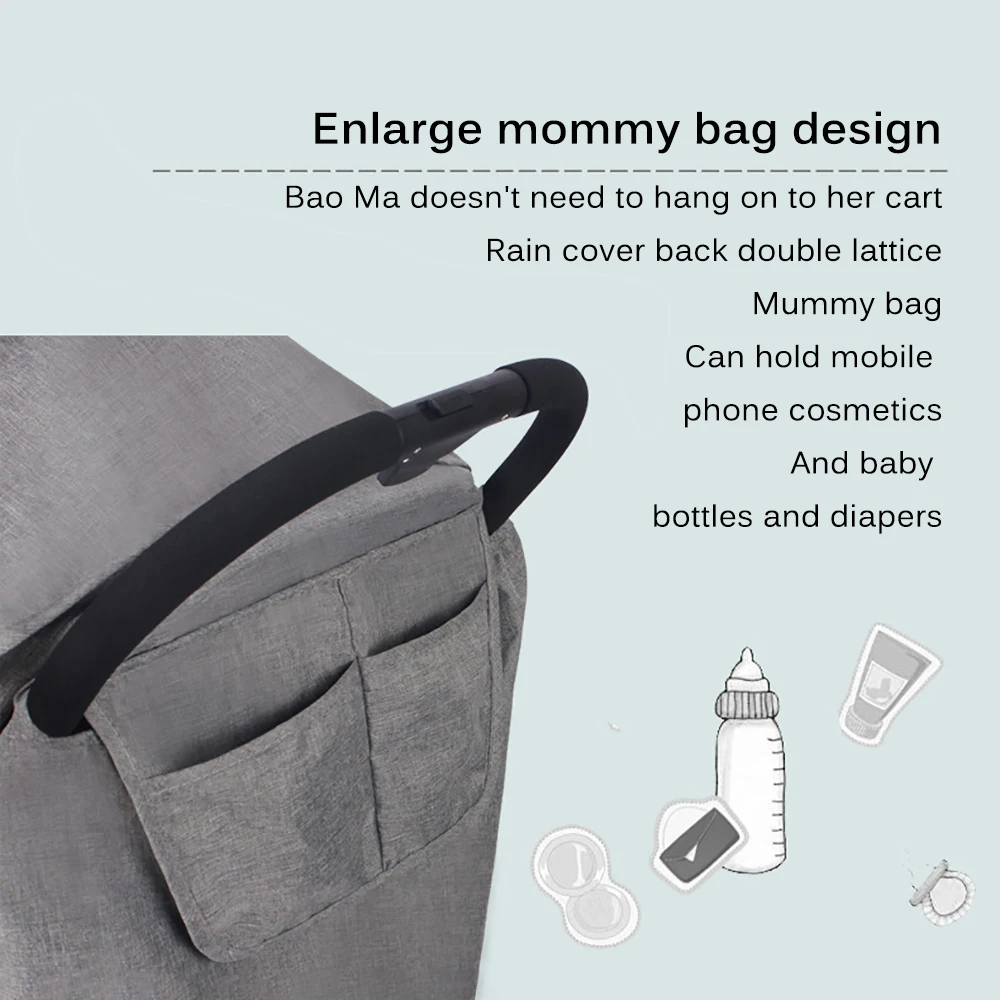 

Waterproof Stroller Rain Cover Winter Thicken Pushchair full Covers baby carriage Wind Dust Shield infant cart warth Raincoat