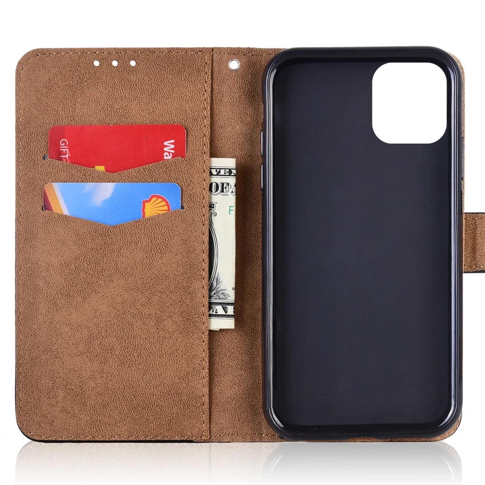 Классический кожаный флип-чехол для Iphone 13 12 Mini 11 Pro Max X XR XS 5 5s 6 6s 7 8 Plus SE 2020