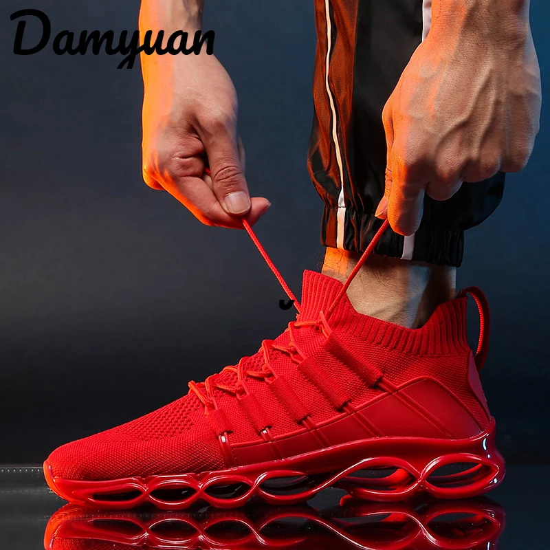 

Damyuan Mens Running Shoes Mens Sneakers Casual Shoes Male Height Increasing Air Cushion Jogging Athletic Shoes Breathable
