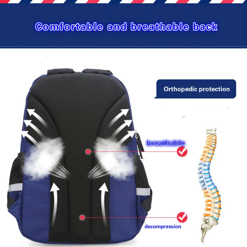 Bags Children School  Boys Girls Orthopedic backpacks kids Waterproof schoolbags Child Bookbags kids Satchel Mochila escolar