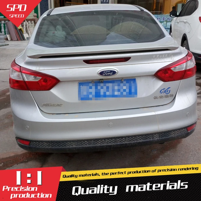 Спойлер для Ford Focus высококачественный спойлер из АБС-материала заднего крыла
