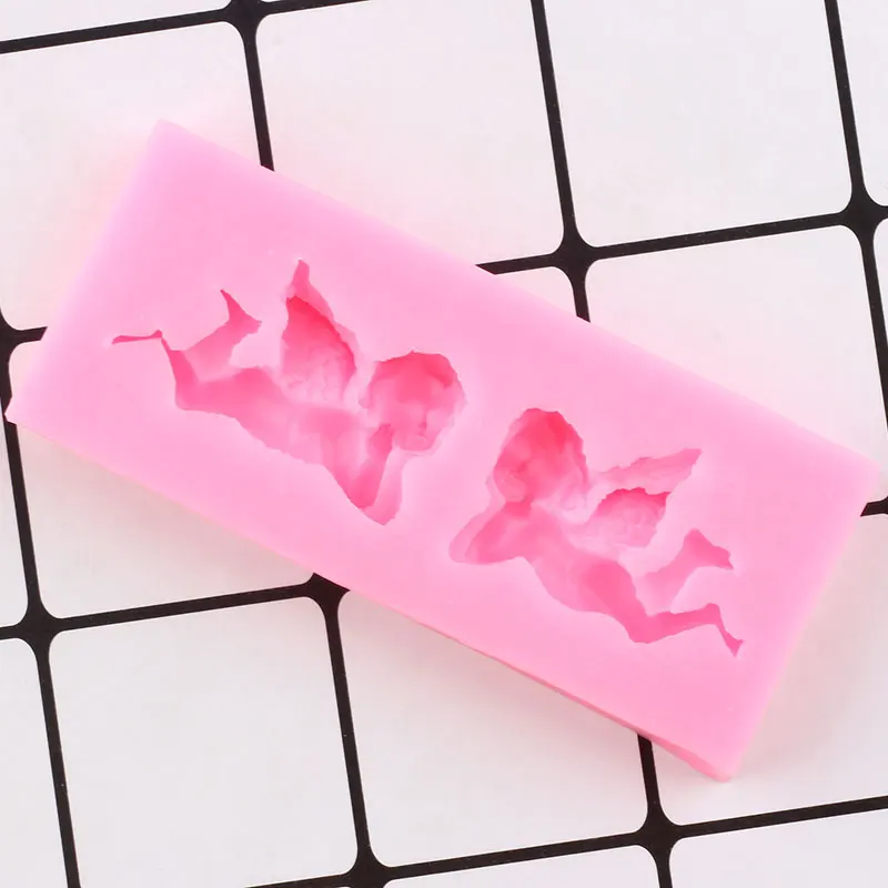 Силиконовые формы с рамкой Angel Baby фотообои искусственное мыло глина конфеты