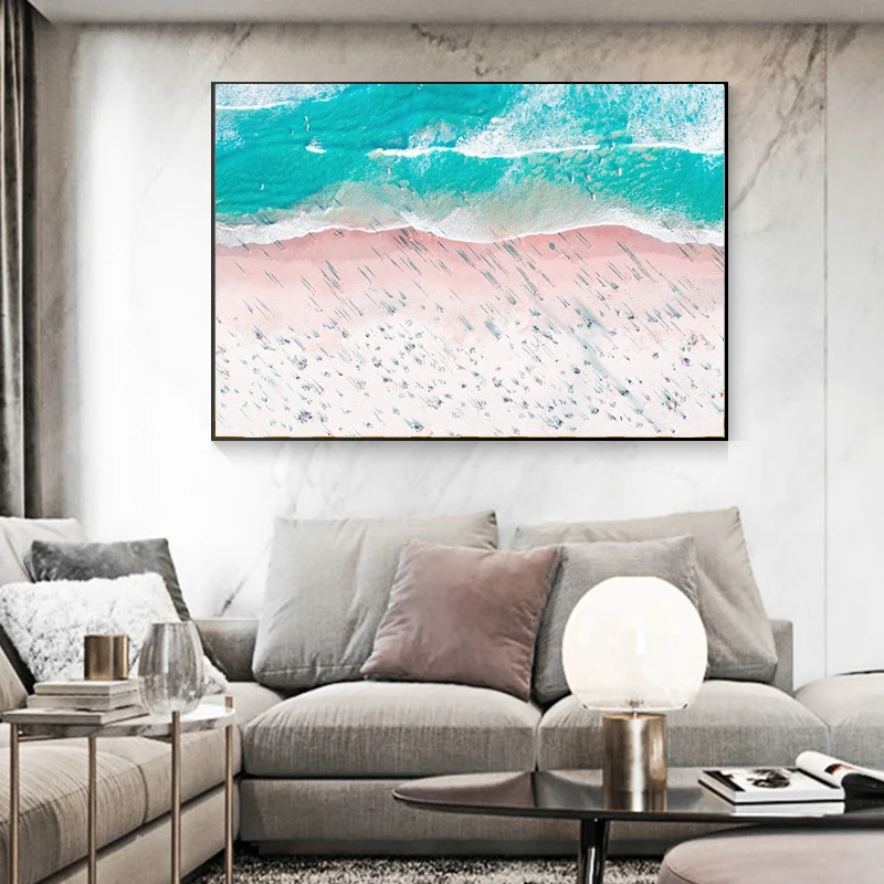 Картина на холсте из микроавтобуса пляжа серфинга черно белый постер