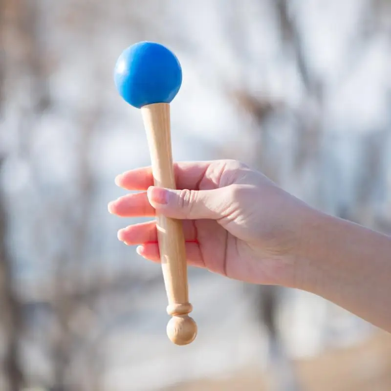 Синий цвет резиновый нападающий молоток для игры Хрустальная Поющая чаша | Спорт