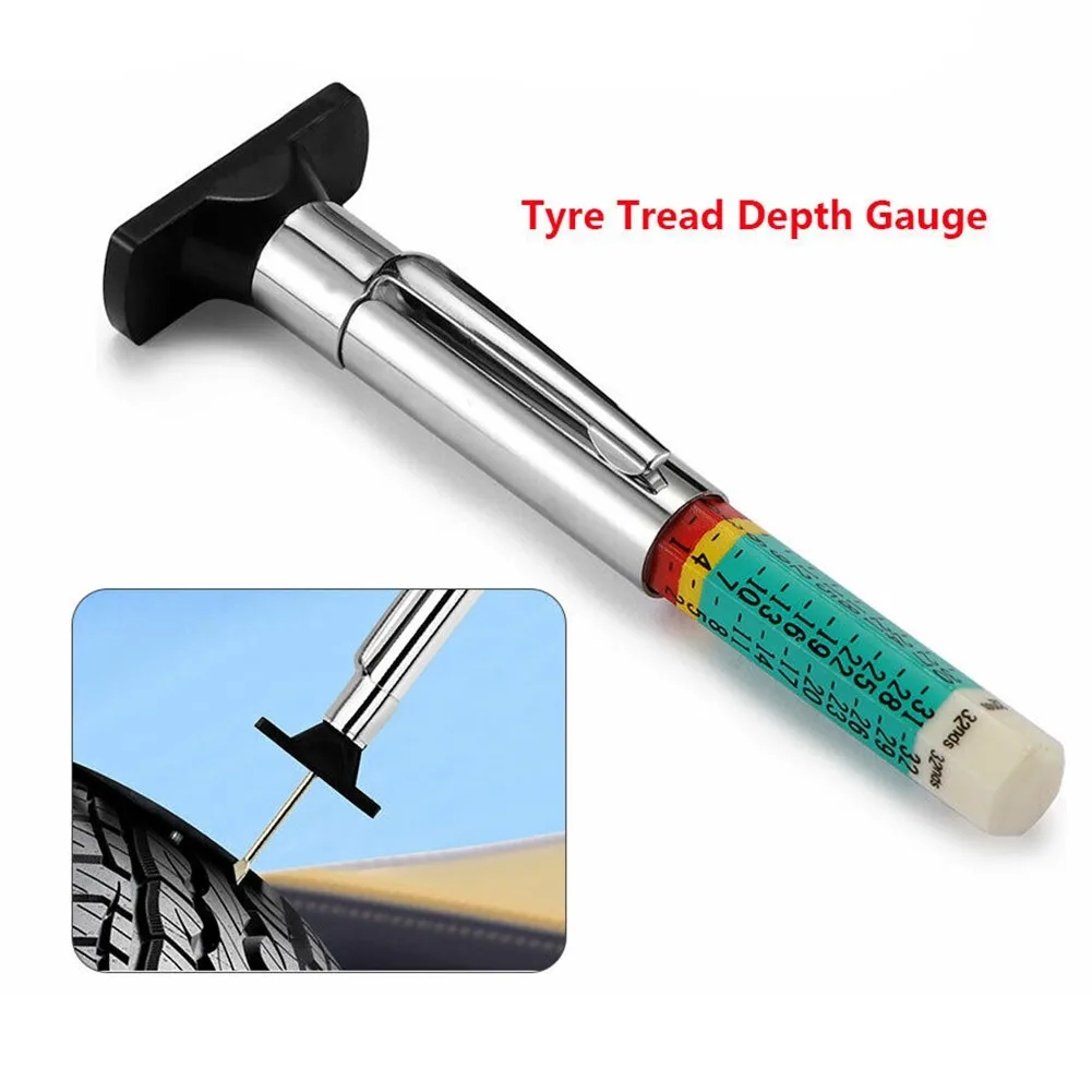 

Tyre Tread Depth Gauge For Car Truck Scooter Motorb Tread Depth Measuring Tool Car Tire Depth Tread Tester Tire Measurement
