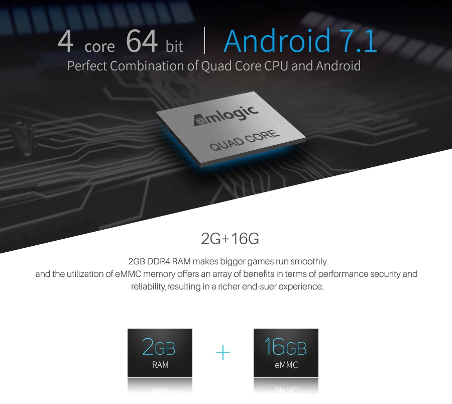 MECOOL KI PRO DVB-S2 DVB-T2 DVB-C декодер Кода Android 7 1 ТВ коробка 3 Гб оперативной памяти 16