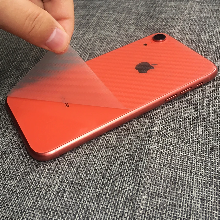 Защитная пленка из углеродного волокна для iPhone 12 11 13 Pro XS Max SE 2020 7 8 6s Plus | Мобильные