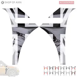 Стильная графическая мини-наклейка на переднее крыло и боковые скобы для Mini R50, R52, R53, R55, R56, R57, R60, R61, F55, F56