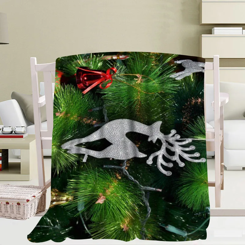 Offerte Coperte Natalizie Personalizzate Di Grandi Dimensioni Per Letti Coperta Per Divano A Pelo Invernale Calda 56x80 Pollici 50X60inch 40X50inch