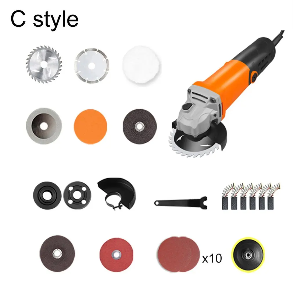 1800 Вт угловая шлифовальная машина шлифованные для резки дерева металла