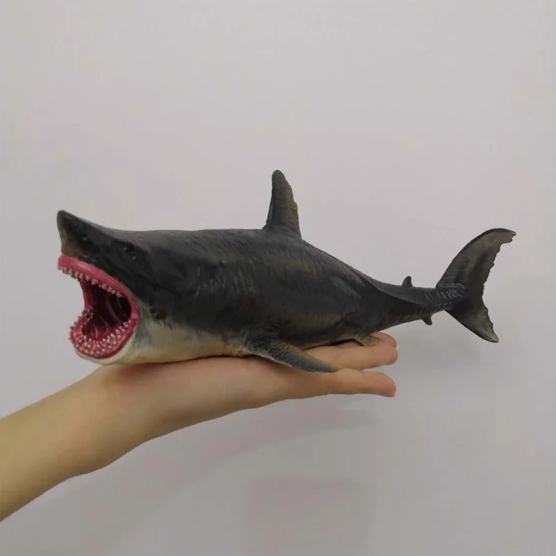 

Ocean Sea Life Marine Animals Megalodon Shark Action Figure Model Educational Learning Gift Toy For Kid Collection Toys