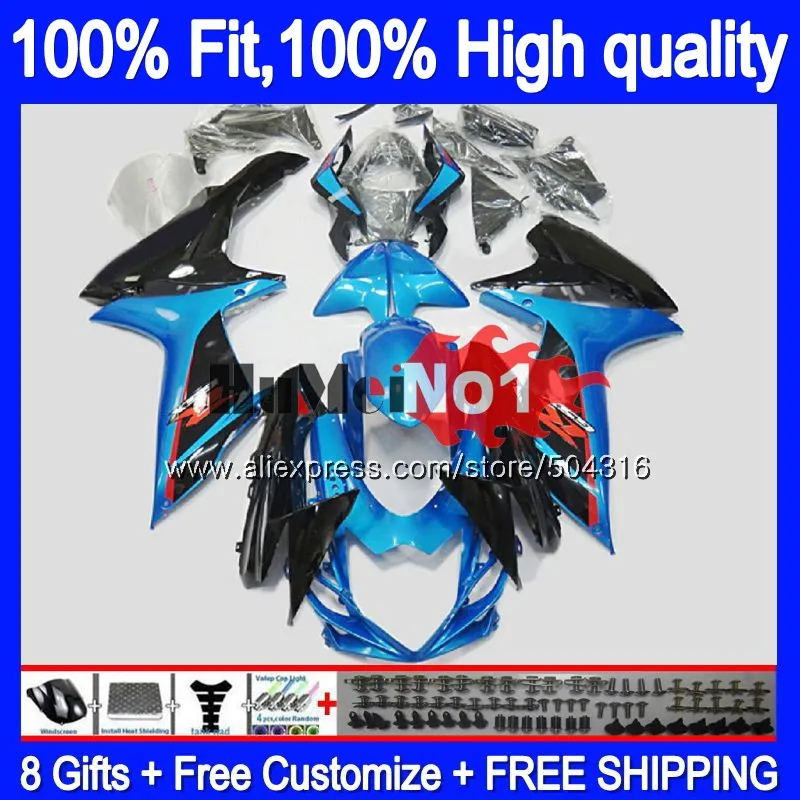 

Injection For SUZUKI GSXR 750 600 GSXR750 K11 Black Blue 18MC.60 GSXR600 2011 2012 2013 2014 2015 2016 11 12 13 14 15 Fairing