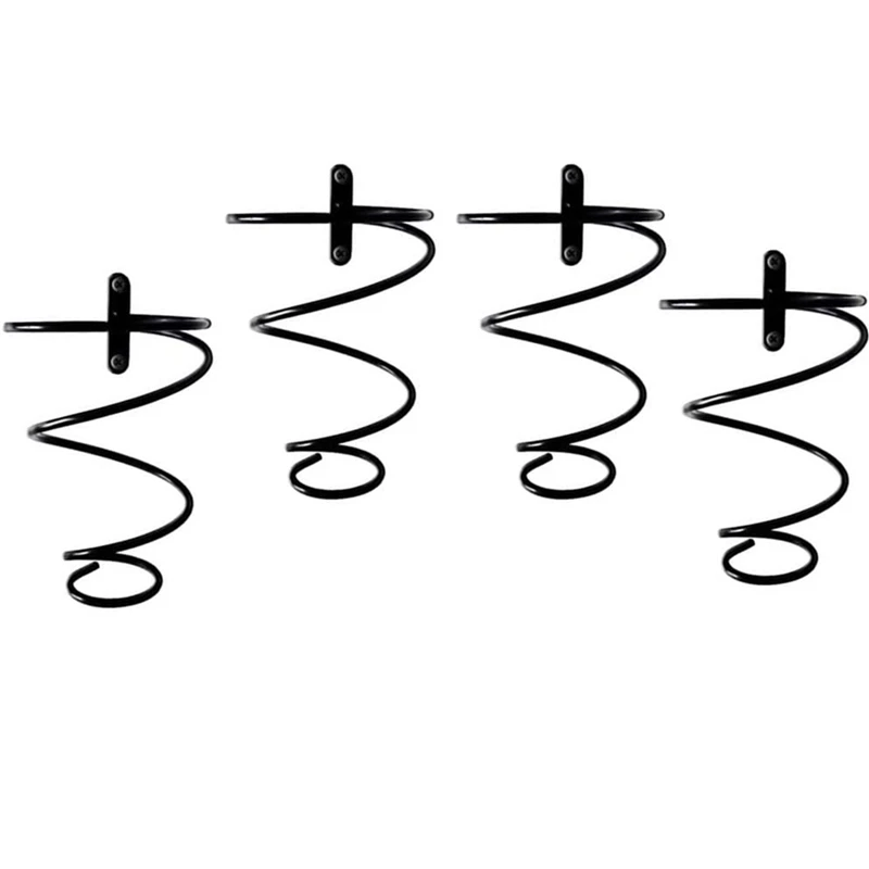 

Настенная Винная стойка, 4 упаковки, металлическая подвесная Винная стойка-органайзер для бара и дома