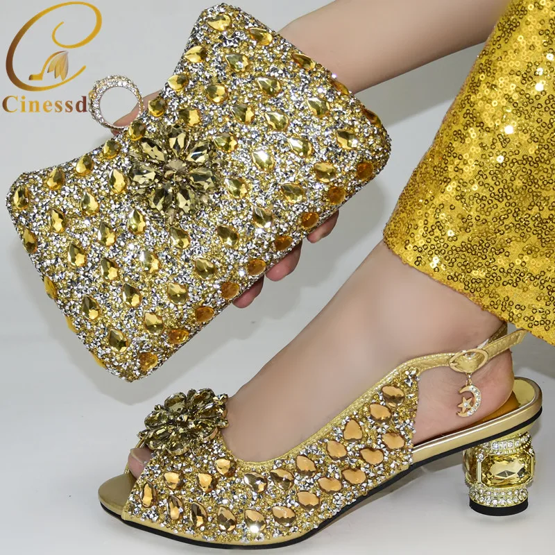 Новинка Итальянская обувь с сумочкой в комплекте Свадебный комплект из