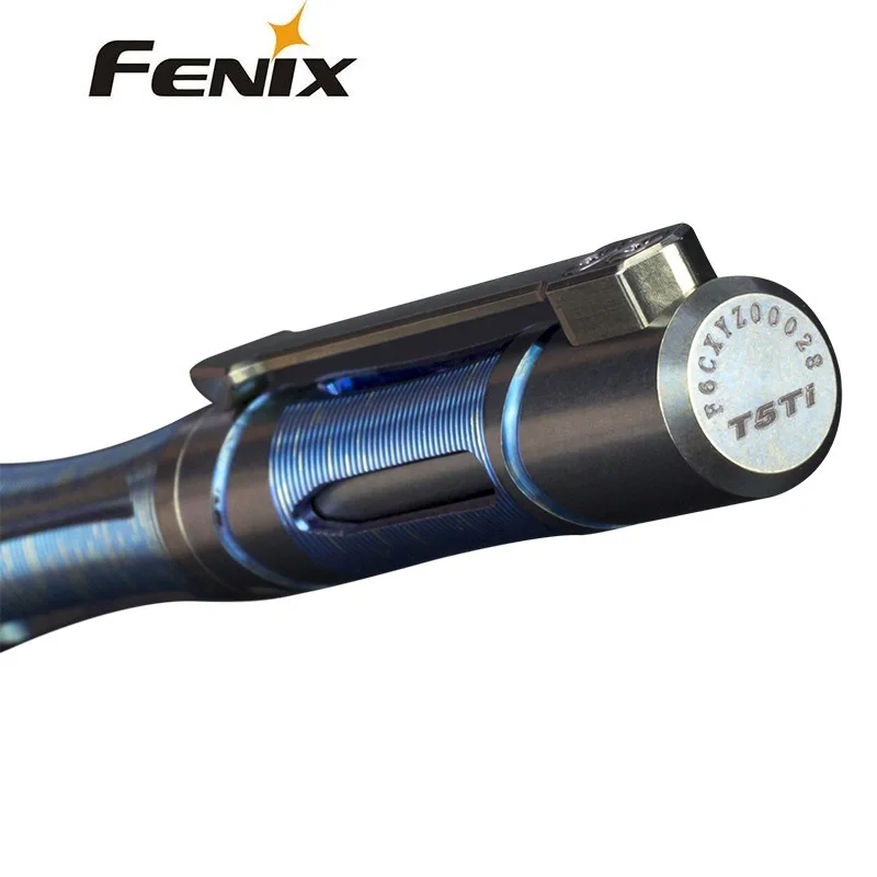 Изысканная тактическая ручка Fenix T5Ti для письма Тактическая защита или экстренные