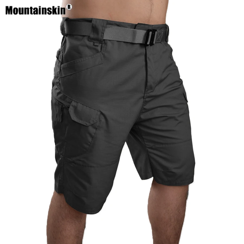 

Mountainskin Men's Summer Tactical Shorts Hiking Shorts Outdoor Sports Breathable Trekking Camping Fishing Running Shorts VA786