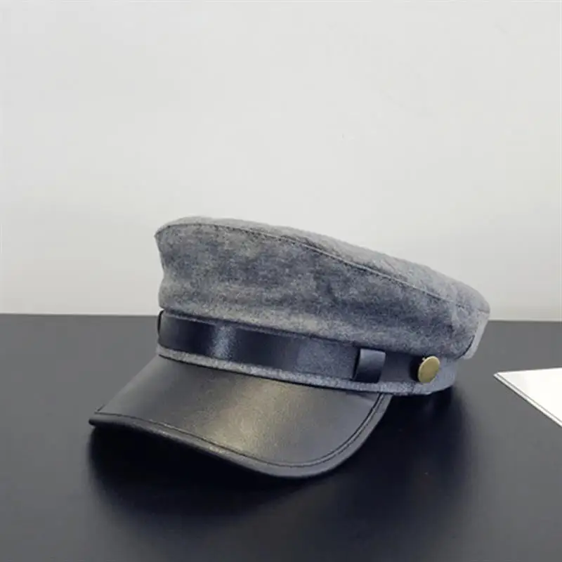 Кепка для гольфа Visors восьмиугольная кепка с козырьком из искусственной кожи