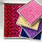 81 шт. мыло цветок розы цветочное Мыло ароматические розы эфирные цветы Свадьба День Святого Валентина подарок с цветами