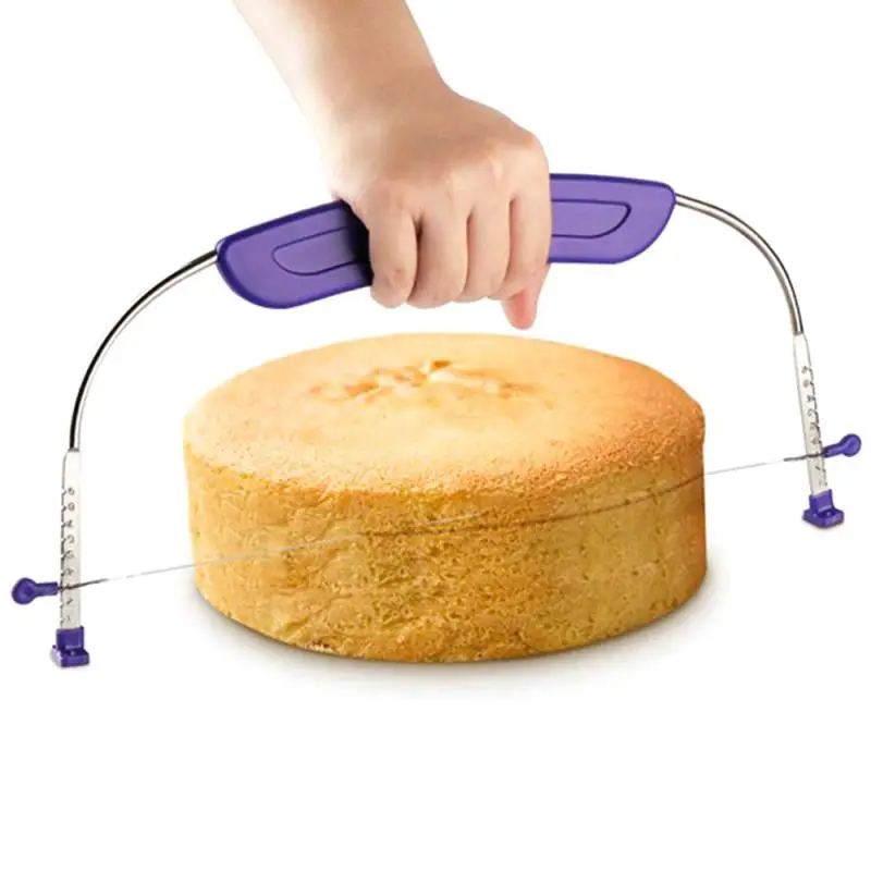 

Stainless Steel Cake Cutter Slicer Reusable Cake Spatula Adjustable Cake Decorating Mold Kitchen Bakeware Cooking Tools