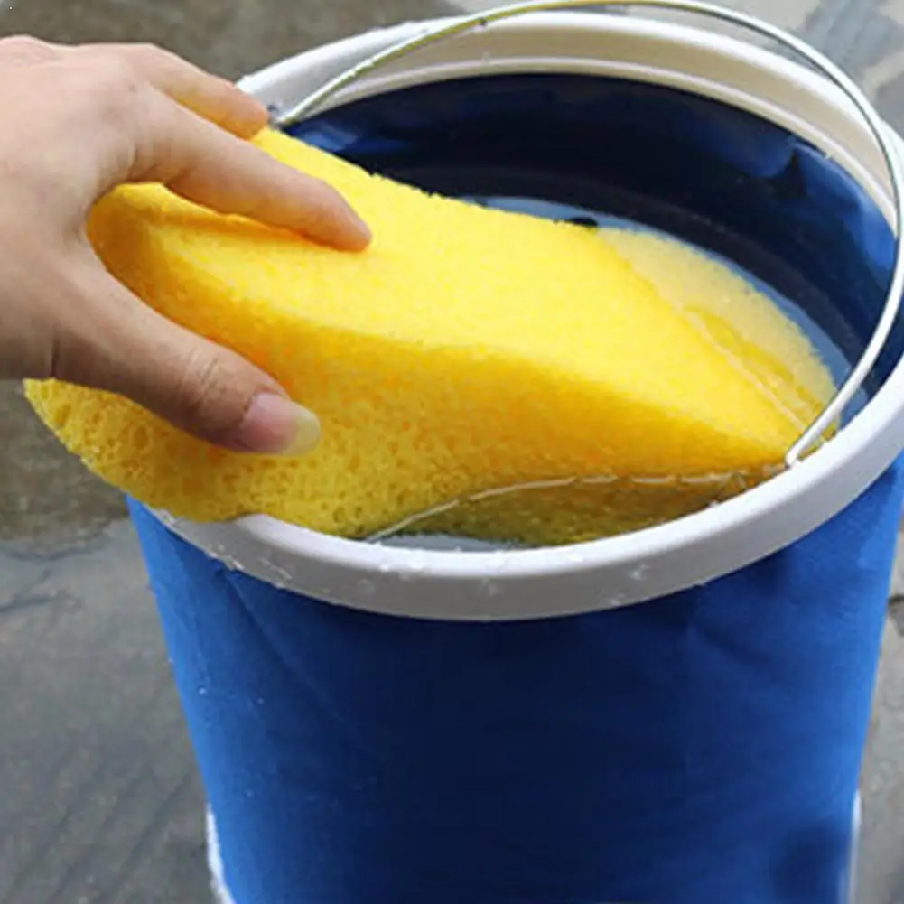 Губка для мытья автомобиля очищающая ячеистая деталь Коралловая Абсорбирующая