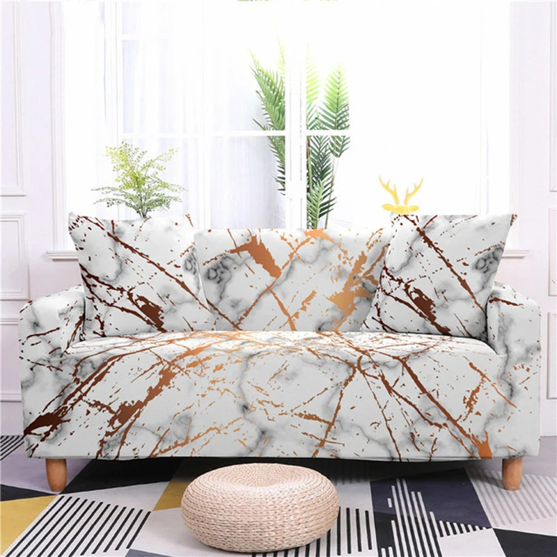 

Nordic Elastic Sofa Covers Spandex Sectional Stretch Corner Sofa Cover for Living Room Couch Protector 1/2/3/4 Seater Slipcovers