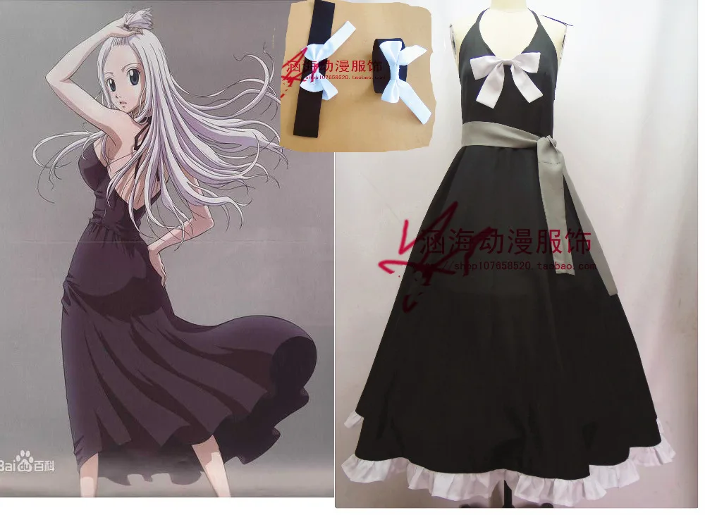Сказочный хвост Mirajane Strauss костюм аниме для косплея на заказ любого размера