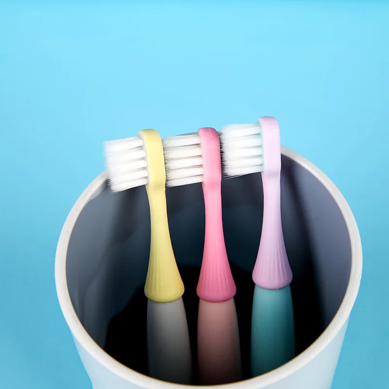 

3Pcs Child Soft Toothbrush Teeth Brush Whitening Adults Oral Care Portable Travel Toothbrush Box Eco Product Kit Accessory Stuff