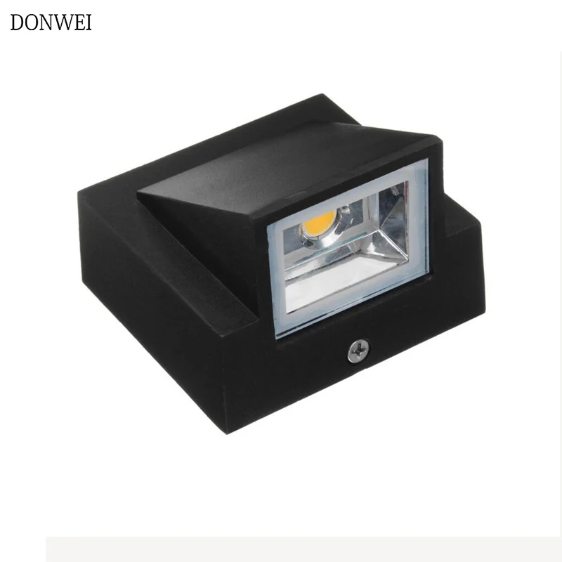 Уличный светодиодный настенный светильник 5 Вт 10 современный водонепроницаемый