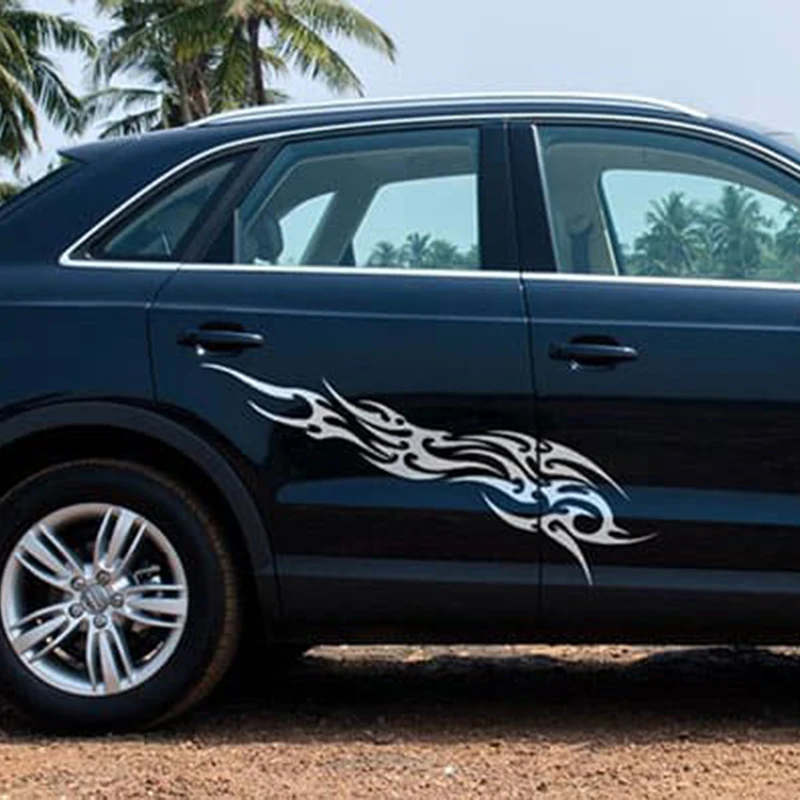 Абстрактный Дизайн Автомобильная Графика боковое окно автомобиля Декор узор