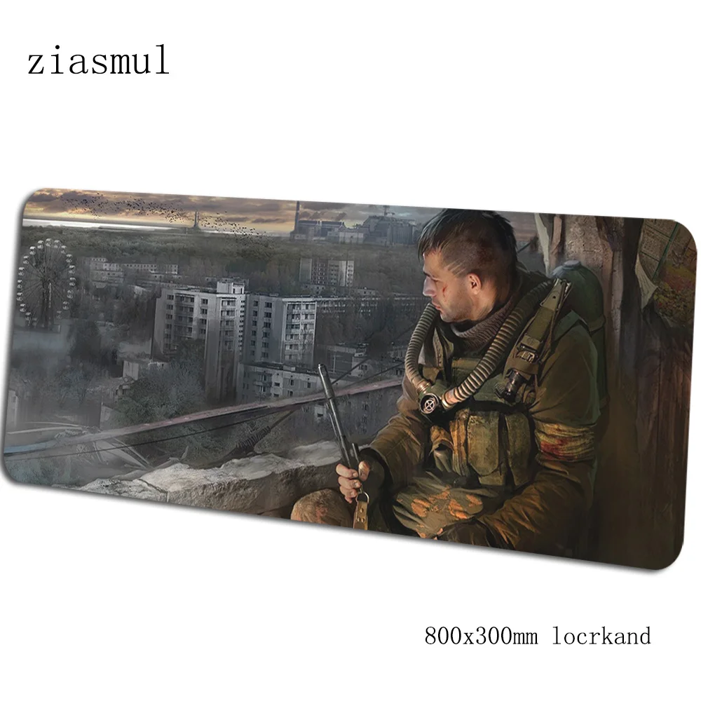 Stalker padmouse 80x30 см игровой коврик для мыши с HD принтом большой коврик для мыши геймерский компьютерный стол высокое качество коврик notbook mousemat pc - Цвет: pattern 1