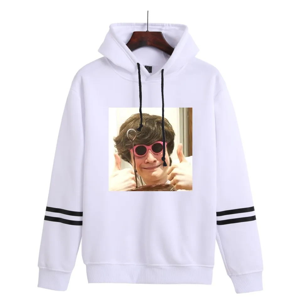 Толстовка Карла Якобса унисекс модный Свитшот оверсайз в стиле кэжуал с надписью