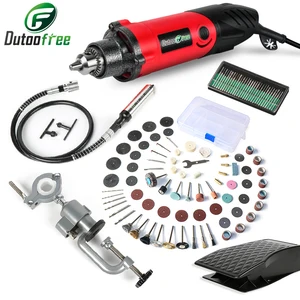 Электрическая мини-дрель, 240 Вт, с 6 позициями регулировки скорости, в стиле Dremel