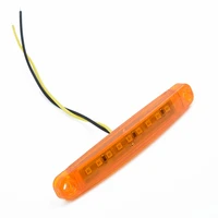 dc 24v car marker light tail 20pcs 24v 9led abs plastic accessory amber replacement