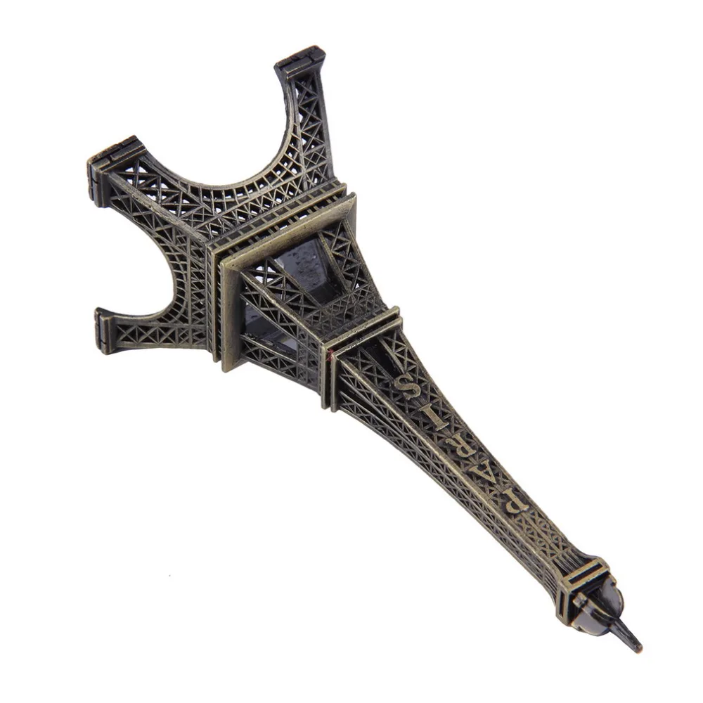 1Pc Creative Gifts 10cm Metal Art Crafts Tower Model Figurine Zinc Alloy Statue Travel Souvenirs Home Decorations | Дом и сад