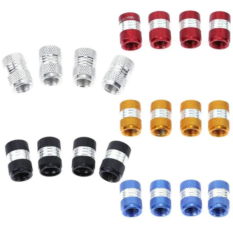 4 шт. алюминиевый сплав для автомобильных шин шток клапан колес воздушный порт