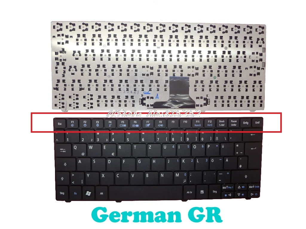 Клавиатура для ACER Aspire AS 1425P 1430 1430Z 1551 1830 1830T 1830PTZ 1830Z 571H 751H Greece GK немецкий GR японский JP