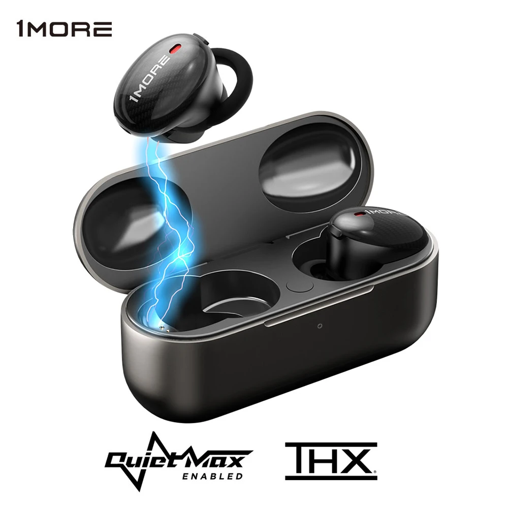 

Гибридные наушники 1more EHD9001TA TWS с шумоподавлением, Bluetooth 5,0, Поддержка aptX / AAC HiFi, беспроводная Быстрая зарядка