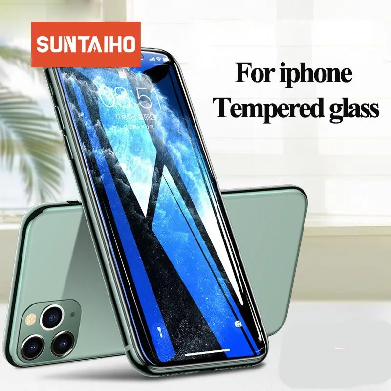 Suntaiho 5D стекло на айфон 6 6s 6Plus закаленное Стекло 7 7Plus Anti Explosion Экран протектор для