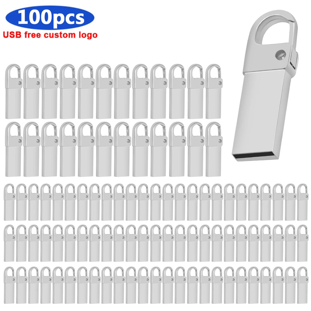 

Металлический флеш-накопитель usb 100, 64 ГБ, 32 ГБ, 16 ГБ, 8 Гб
