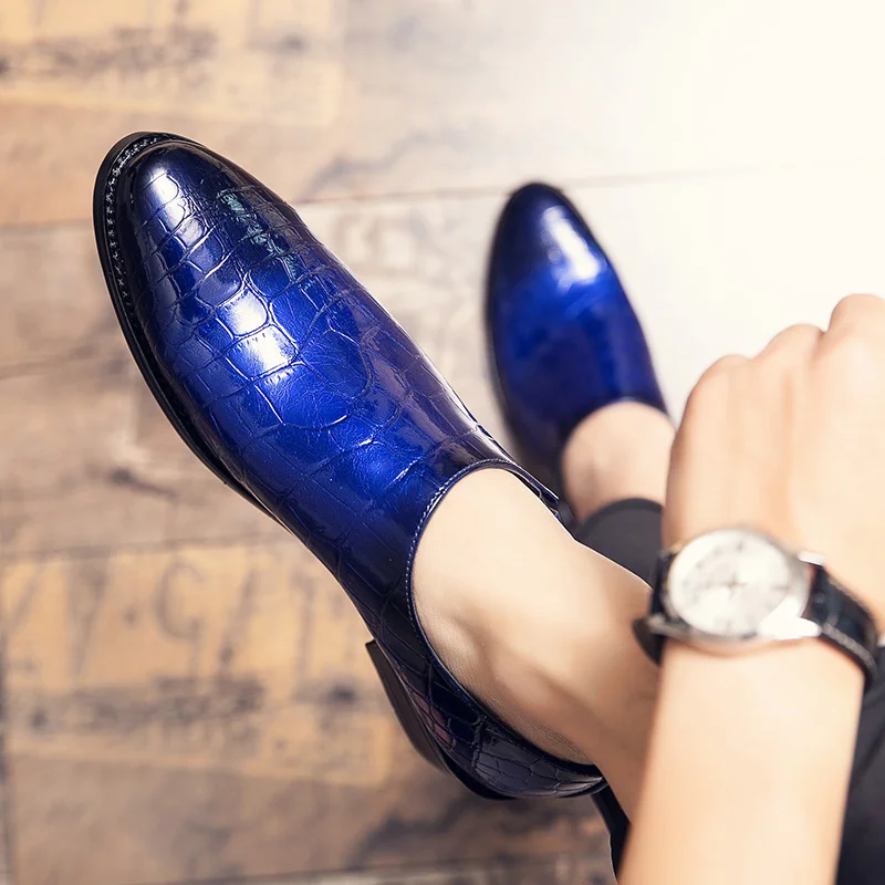 

Loafers Large Size Slippers Men Casual Shoes Hot Sale Italian Leather Office Business Brand Men's Luxury High Quality Trend