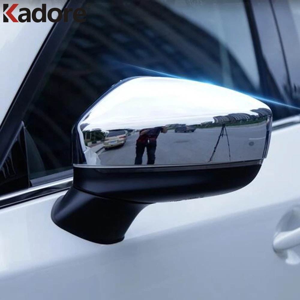 Для Mazda CX 5 CX5 KF 8 CX8 2017 2018 2019 2020 углеродного волокна Боковая дверь Зеркало заднего