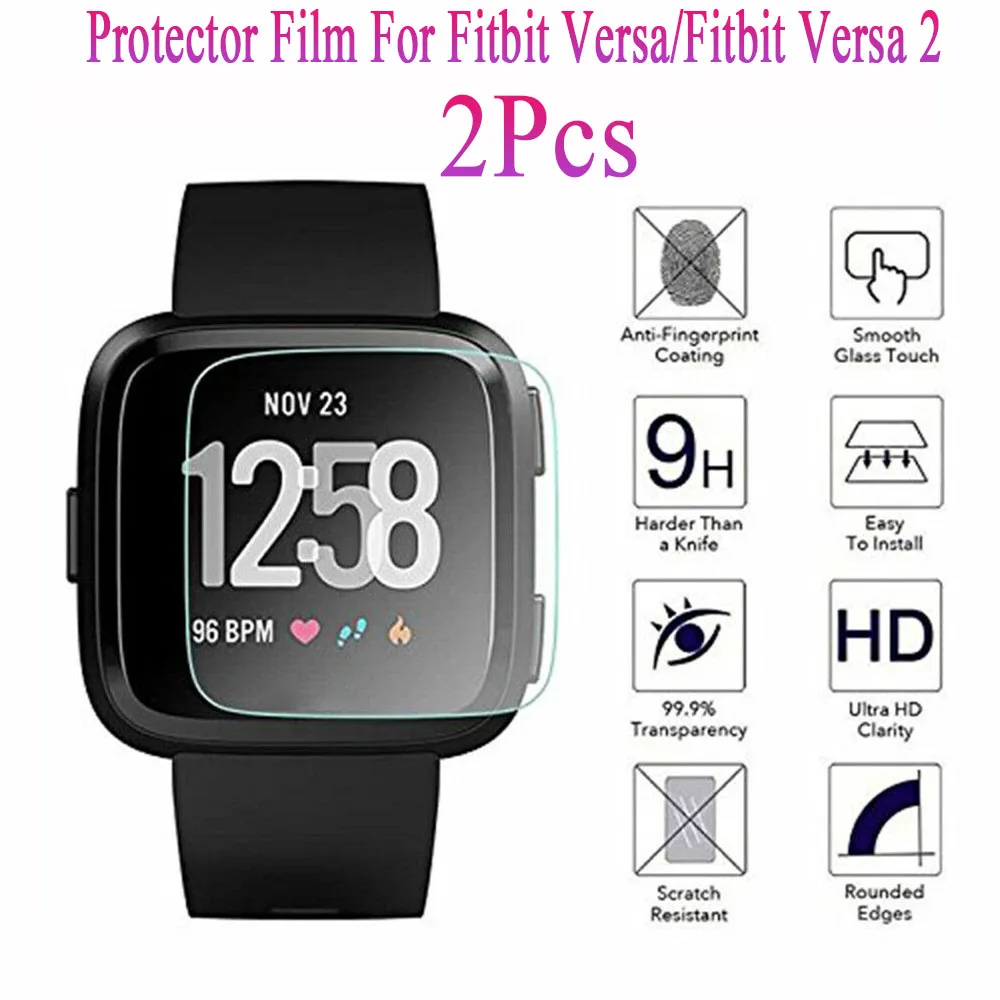2 шт мягкая пленка для Fitbit Versa/Fitbit Versa Смарт часы ТПУ Защитная