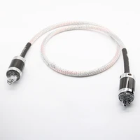 valhalla power line hifi power cable 7n ofc power cord with eu plug amplifier cd decoder power wire