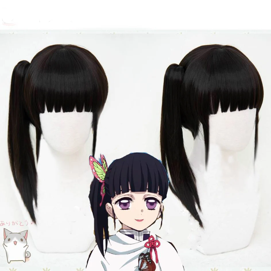 Парик для косплея из аниме рассекающий демонов термостойкие короткие волосы м/ф