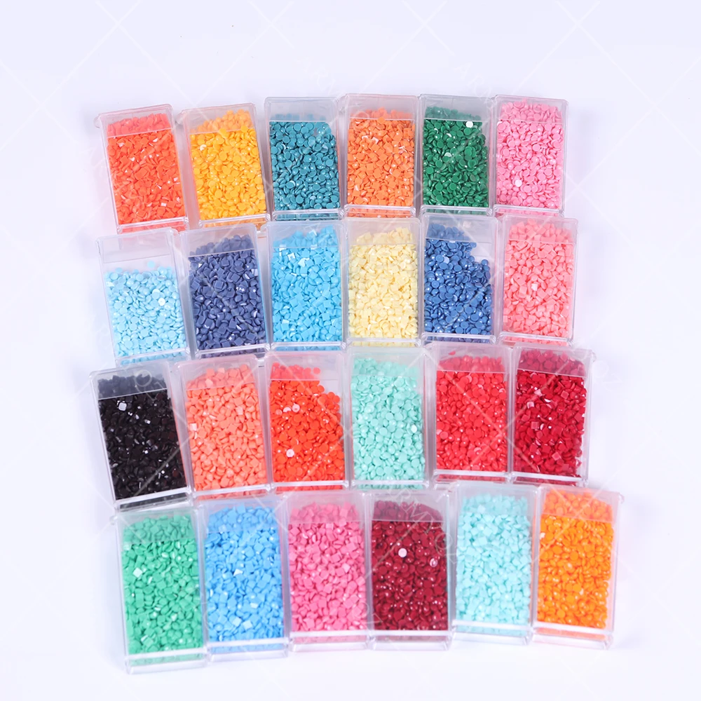 

PDMDOG 64 Girds Diamond Embroidery Storage Nail Art Tip Case Embroidery Craft Mosaic Convenience Boxes