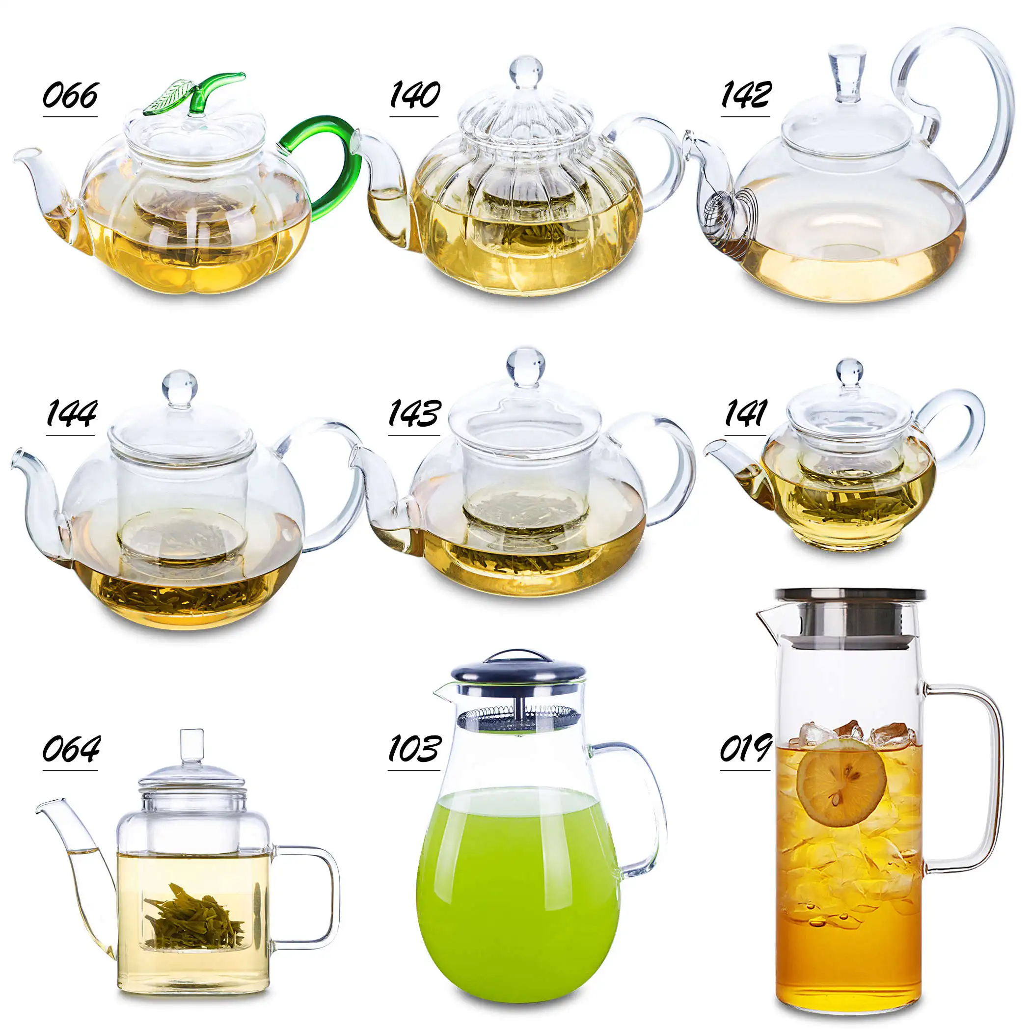 1 шт. различные формы ручной работы термостойкий стеклянный прозрачный цветочный