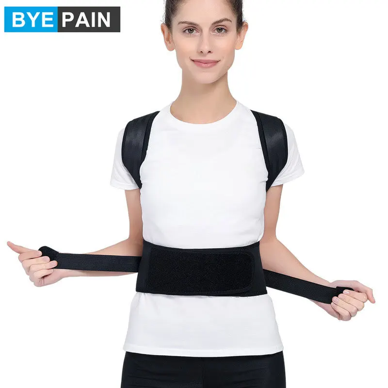 

BYEPAIN Comfort Magnetic Therapy Posture Corrector Back Support Brace Clavicle Shoulder Support, Upper&Lower Back Pain Relief
