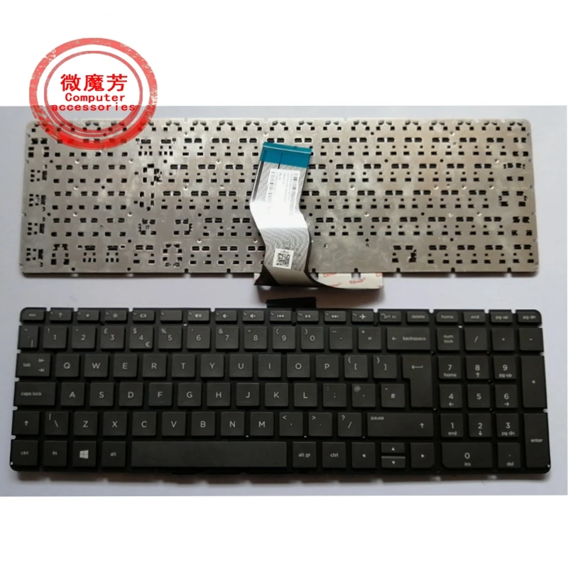 

UK Laptop Keyboard for HP pavilion 15-AU 15-AB 15-AQ 15-AW 15-BK 15-BC M7-N 17-G 15-au000 15-bc000 15-ak000 15-AN 15-an000