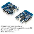 ESP8266 ESP-12 ESP12 ESP-12F Mini Module Wemos D1 Mini WiFi макетная плата Micro USB 3,3 V на основе  11 Digital Pin