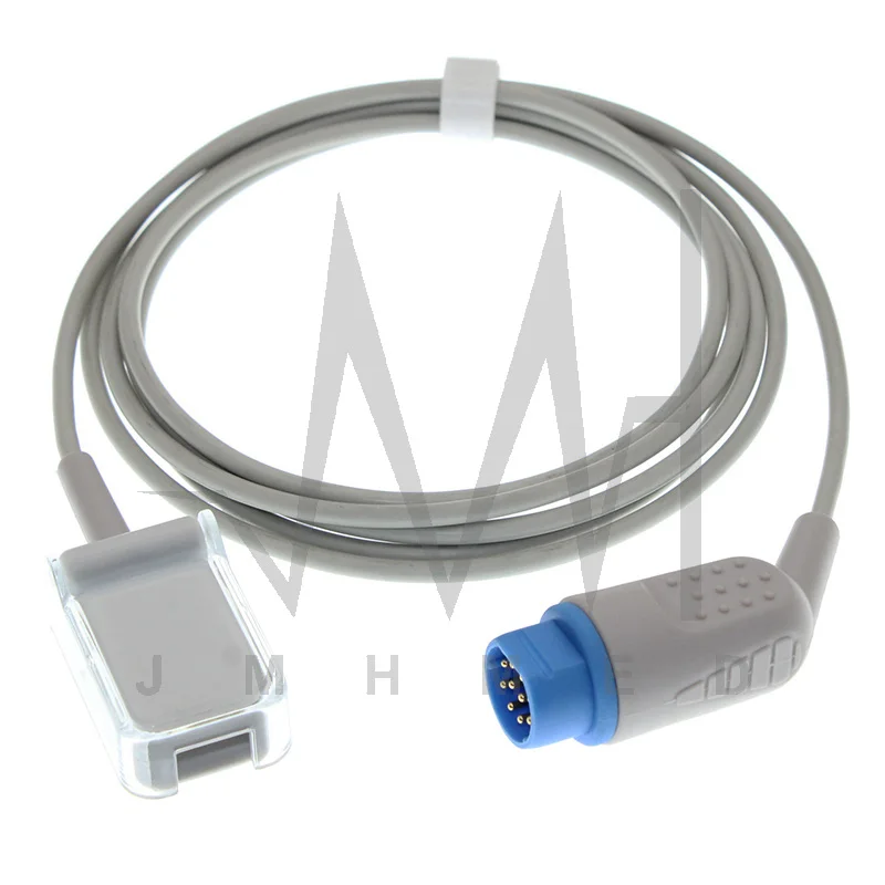 

For Spo2 Sensor Extension Cable of Drager/Siemens Sirecust 700/630,Sirem Monitor to DB9 Plug,For Nellcor DB 7P Non-Oximax Sensor